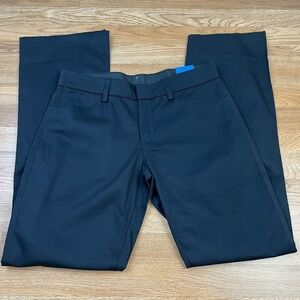 Culvers Restaurant Uniform Pants Women's Size 8 Unhemmed Black NEW